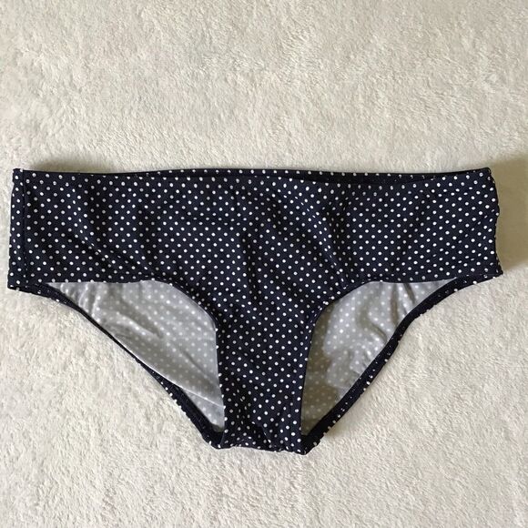 Land’s End Canvas 1963 Polka Dot Bikini Bottom - Picture 1 of 5